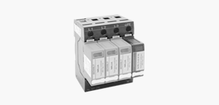 Combinated surge arresters high capacity 1+2