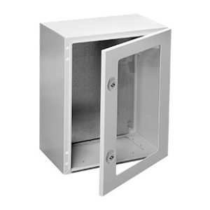 METAL BOX IP66 GLAZED DOOR W200xH300xD150