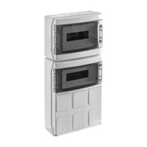 WATERTIGHT BOX FOR SOCKETS IP65 T.DOOR 24 MOD