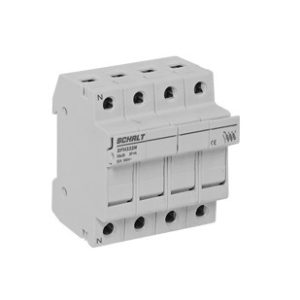 FUSE HOLDER SCHALT 10,3x38  3P+N 32A