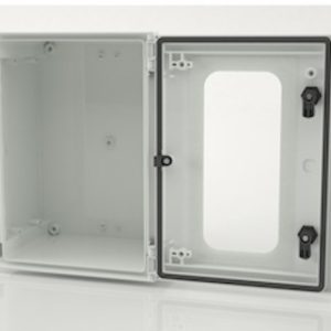POLYESTER IP66 ENCL. GLAZED DOOR W300xH400xD200
