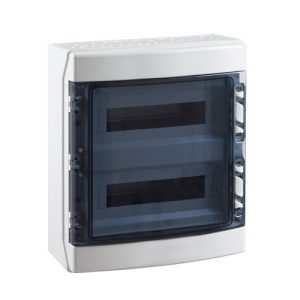 WATERTIGHT WALL ENCLOSURE SCHALT IP65 2 ROWS 36MOD