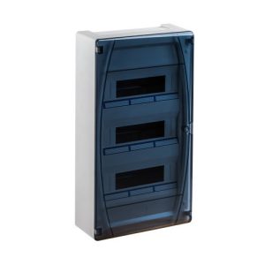 SURFACE DISTR. BOX T.DOOR IP40 36 MOD.