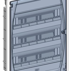 FLUSH FIT DISTR. BOX BRICK W. T.DOOR IP40 54 MOD.