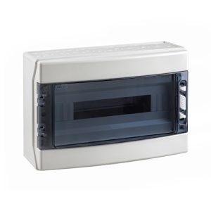 WATERTIGHT WALL ENCLOSURE SCHALT IP65 1 ROW 18 MOD