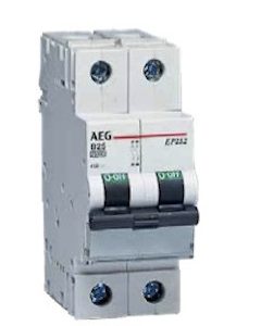 MCB AEG EP60 2P D 32A 6kA