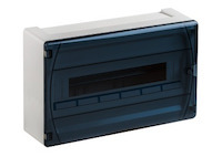 SURFACE DISTR. BOX T.DOOR IP40 18 MOD.