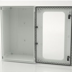 POLYESTER IP66 ENCL. GLAZED DOOR W400xH600xD230