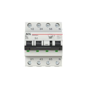 RCBO AEG 3P+N B 16A 6kA 300mA A