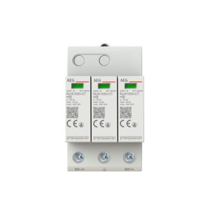 SCARICATORE FOTOVOLTAICO AEG NUX 40kA 1000VDC 2+1P