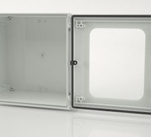 POLYESTER IP66 ENCL. GLAZED DOOR W400xH400xD200