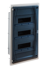 FLUSH FIT DISTR. BOX BRICK W. T.DOOR IP40 36 MOD.