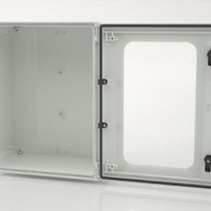 POLYESTER IP66 ENCL. GLAZED DOOR W400xH500xD200