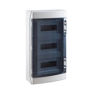 WATERTIGHT WALL ENCLOSURE SCHALT IP65 3 ROWS 36MOD