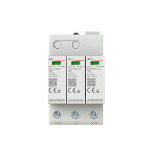 SCARICATORE FOTOVOLTAICO AEG NUX 40kA 1000VDC 2+1P