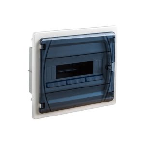 FLUSH FIT DISTR. BOX BRICK W. T.DOOR IP40 12 MOD.