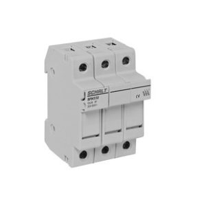 FUSE HOLDER SCHALT 10,3x38  3 POLES 32A