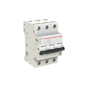 MCB AEG EN60 3P D 13A 6kA 3M