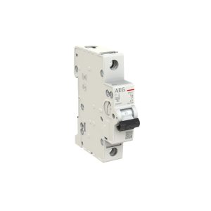 MCB AEG EN60 1P C 2A 6kA 1M