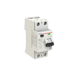 RCCB AEG FN 2P 63A 30mA F 2M