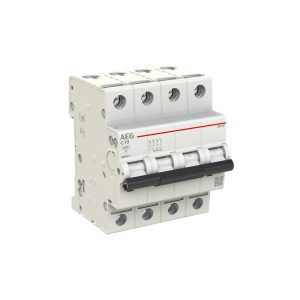 MCB AEG EN40 4P C 10A 4,5kA 4M