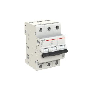 MCB AEG EN60 3P B 10A 6kA 3M