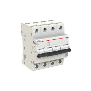 MCB AEG EN100 4P C 3A 10kA 4M