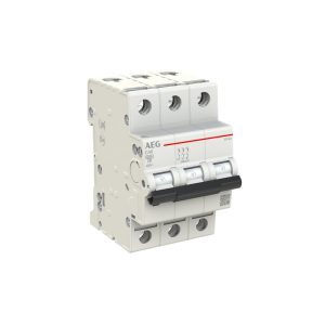 MCB AEG EN60 3P C 40A 6kA 3M