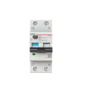 RCBO AEG DN100 1P+N C 25A 10kA 30mA A 2M