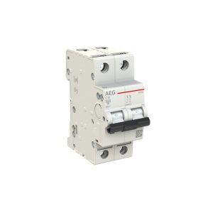 MCB AEG EN60 2P C 10A 6kA 2M