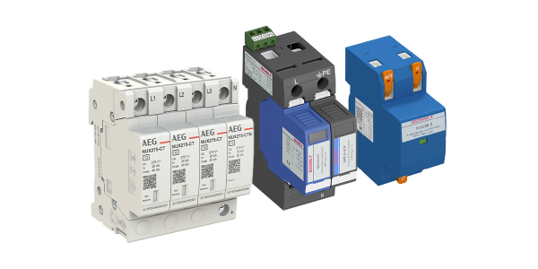 Surge arresters and fuse holders