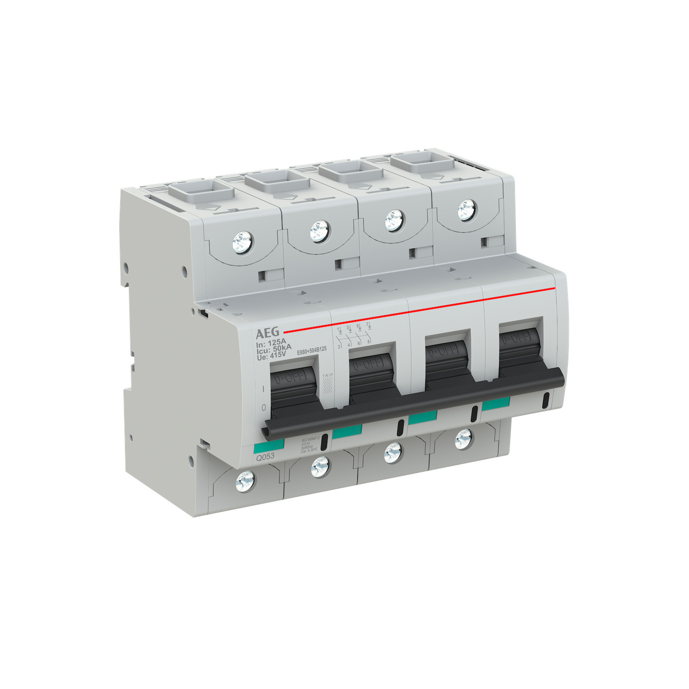 DL-pro Interruttore A Pulsante On/Off Per Lavastoviglie AEG Electrolux - Ricambio 5028747300/8 - 1 Modulo