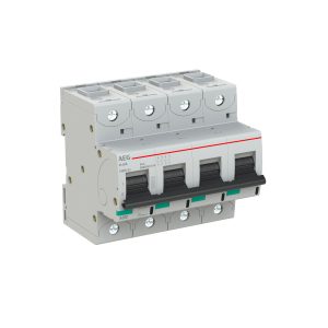 MCB AEG E880SUC 4P B 80A 6M 1500VDC