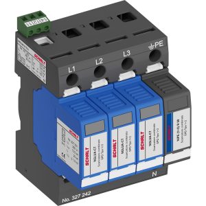 SCARICATORE NGLUA 100kA 3+1P CL.1+2 TT Fm GDT