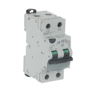 RCBO AEG 2P C 10A 10kA 30mA A