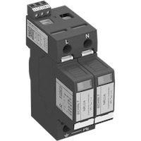 SURGE ARRESTER AEG NRLUA 60kA 2P TYPE 1+2 TN Fm