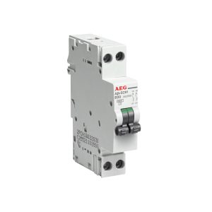 MCB AEG EC90 1P+1P C 6kA 10A 1mod.