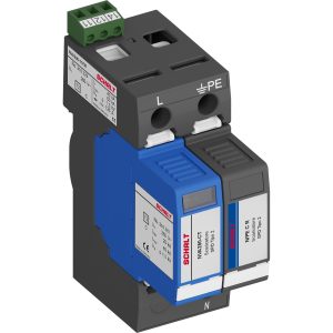 SURGE ARRESTER NVA280 40kA 1+1P CL.2 TT FM