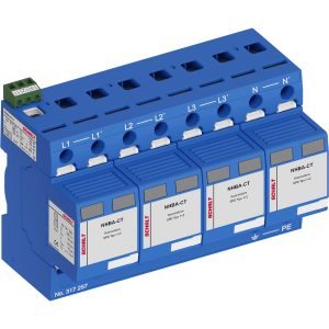 SCARICATORE NHBA 120kA 4P CLASSE 1+2 TN-S FM