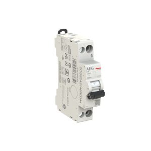 MCB AEG EX41NR 1P+N C 04A 4,5kA 1M