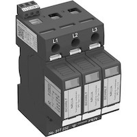 SURGE ARRESTER AEG NRLUA 90kA 3P TYPE 1+2 TN-C Fm