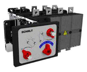 TWO LAYERS MANUAL CHANGEOVER SWITCH HLN4S 4P 400A