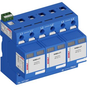 SCARICATORE NHBA 120kA 3P CLASSE 1+2 TN-C FM