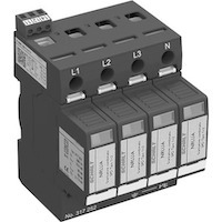 SURGE ARRESTER AEG NRLUA 120kA 4P TYPE 1+2 TN-S Fm