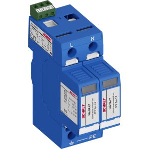 SCARICATORE NGLUA 60kA 2P CL.1+2 TN Fm GDT