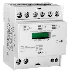 CONTATORE ENERGIA 63A 3F+N 400V IMP. 4 mod.