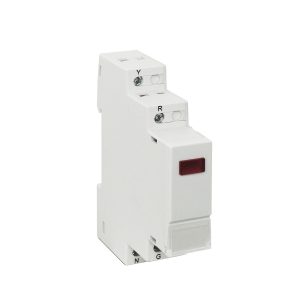 LAMPADA 1 LED GIALLO 24V 1F+N