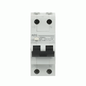 RCBO AEG DDM+ 1+N 6A 4,5KA AC 2M