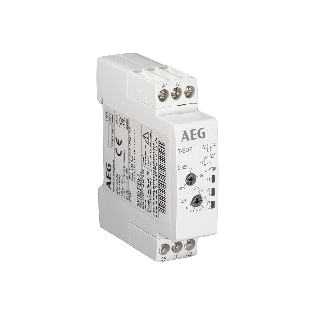 T-SDE - STAR-DELTA TIME RELAY 24-240VAC/24-48VDC 2CO - Apparecchiature ...