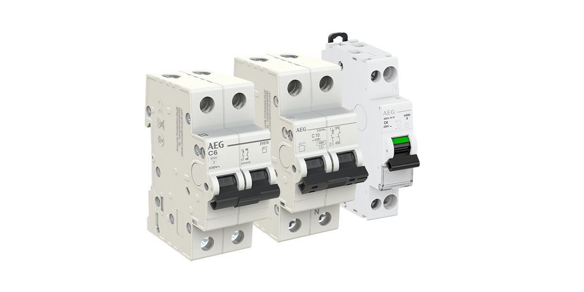 MCBs series DCC41N+, DG40+, EV60